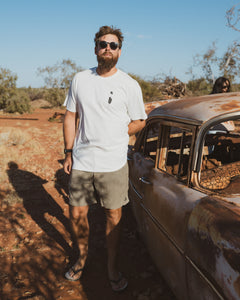 Orange Tailed Black Cockatoo | Organic Unisex Tshirt