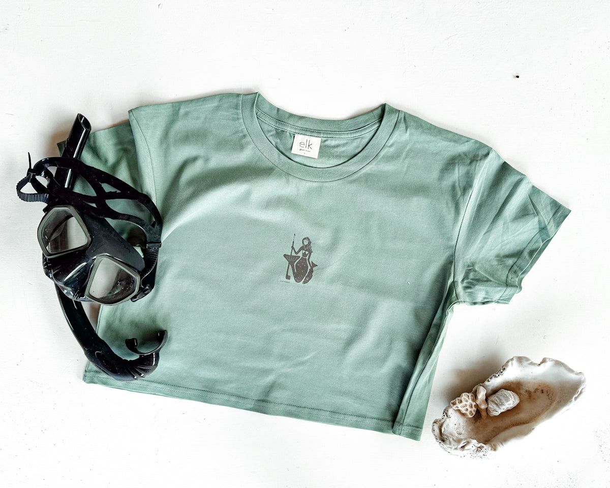 Mermaid | Crop Tshirt