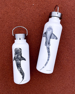 Stainless Steel Insulated Drink Bottle | Leopard Shark