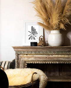 Banksia art by elk draws in modern home 